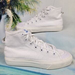 Adidas Nizza Trek White Gum Womens 6.5